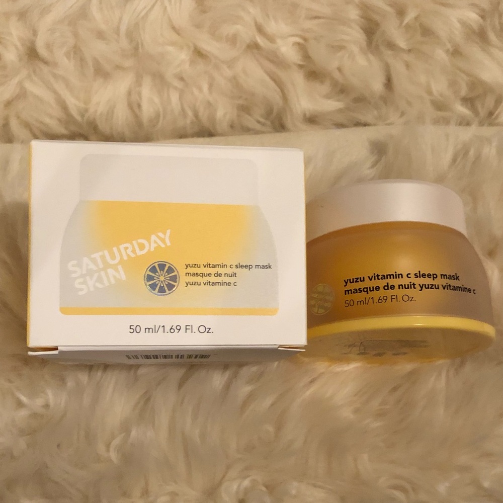 Saturday Skin-Yuzu Vitamin C Sleep Mask